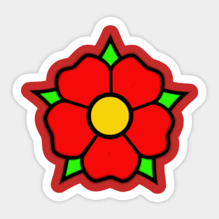 Tudor Rose Sticker